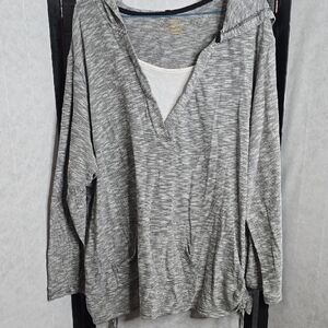 Gray Women's Top